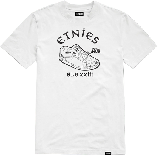 Etnies Featured - SLB x etnies tee white – men’s tee