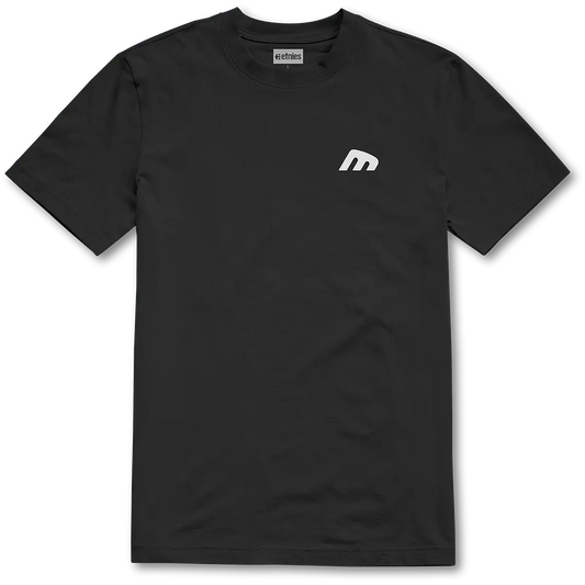 Etnies Great Value - Team Embroidery Tee Black and White