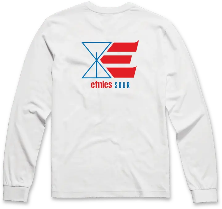 Etnies Essential - LS tee x Sour Solution white – men’s tee
