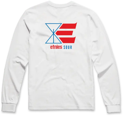 Etnies Essential - LS tee x Sour Solution white – men’s tee