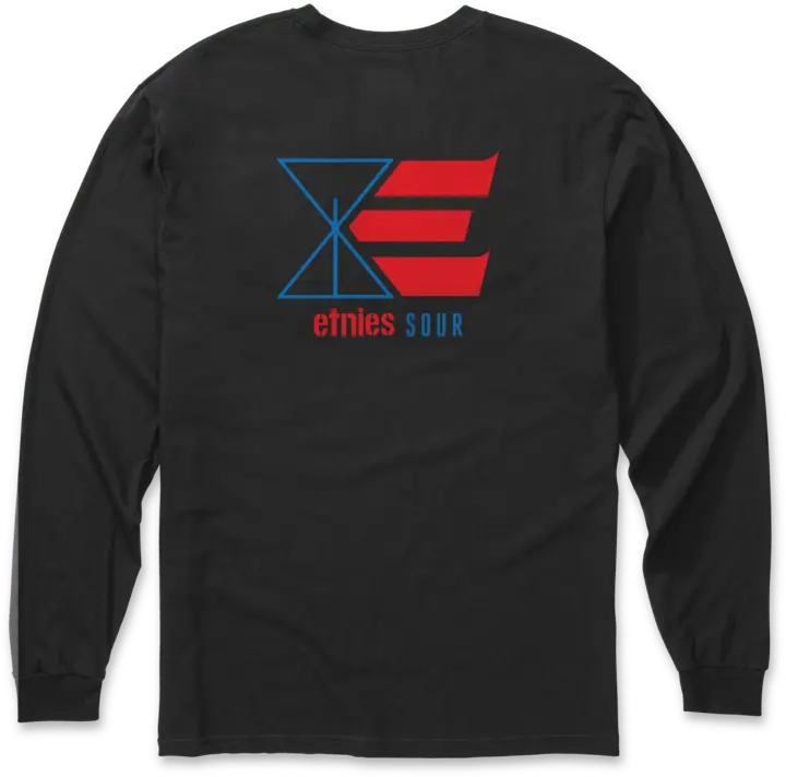 Etnies Classic - LS tee x Sour Solution black – men’s tee