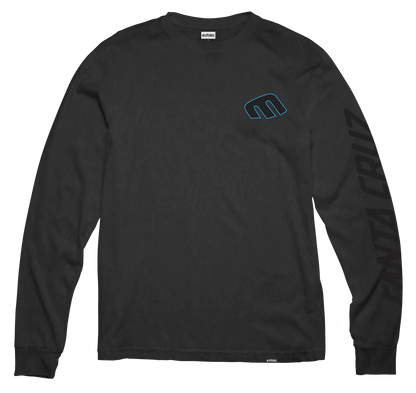 Etnies Premium - Santa Cruz Screaming Hand L/S Tee Black