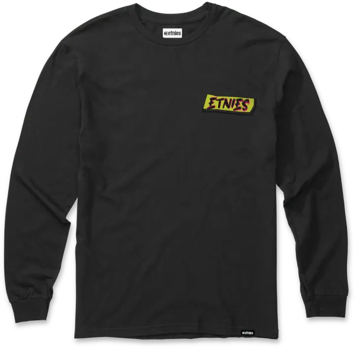 Etnies Best Seller - Puma LS tee black – men’s skate clothes