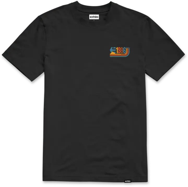 Etnies Special Offer - 1986 tee black – unisex skate clothes