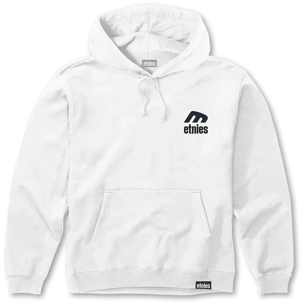 Etnies New - Icon E Pullover Skate Screen Hooded Fleece