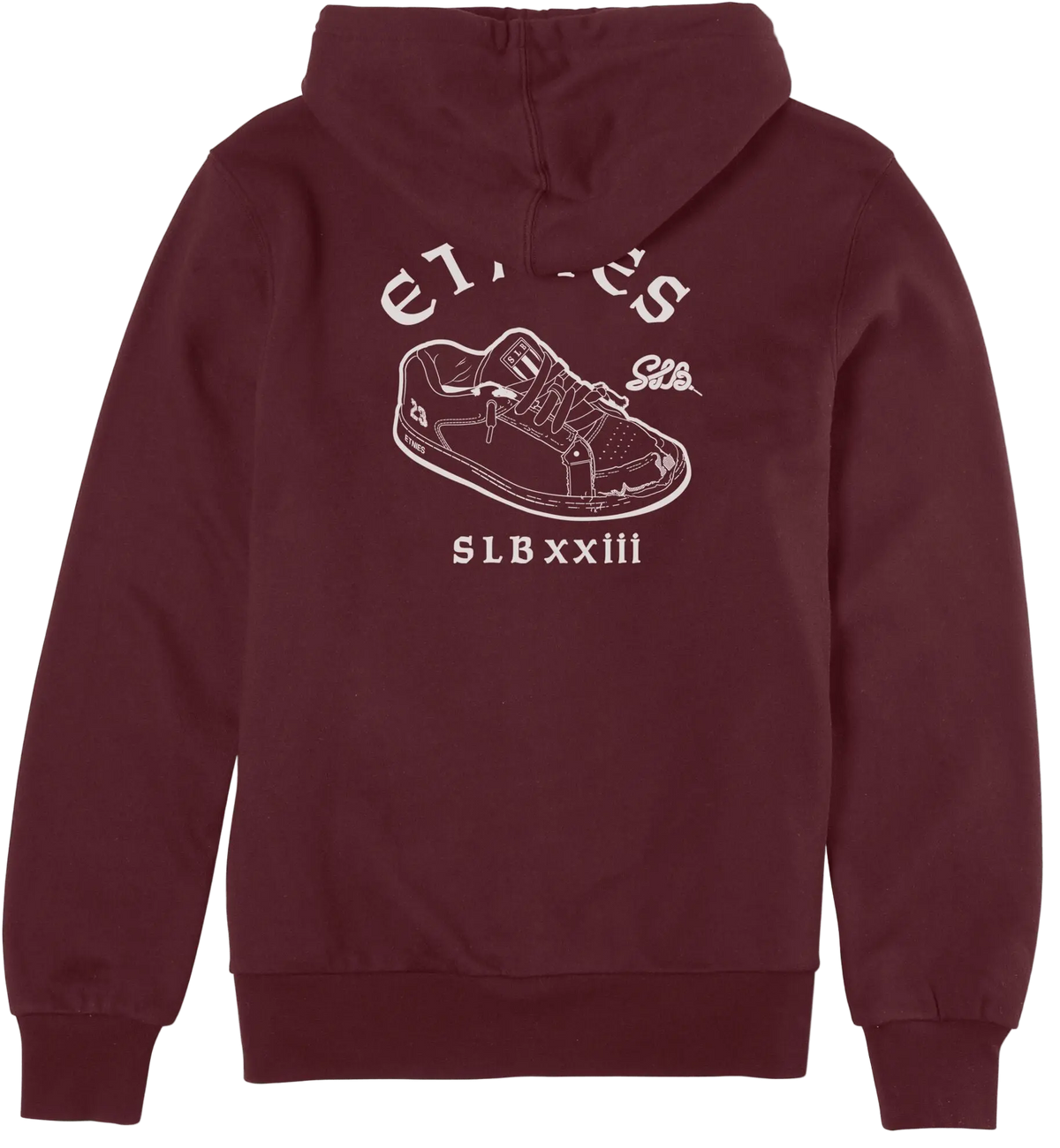 Etnies Top Pick - SLB pullover maroon – men's pullover