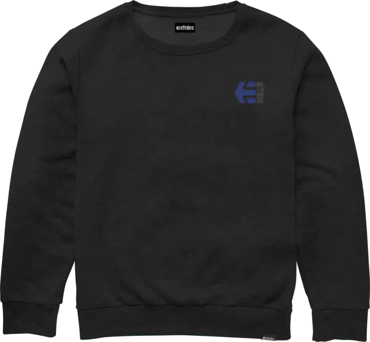 Etnies Featured - Corp combo crewneck black/blue/white – pullover